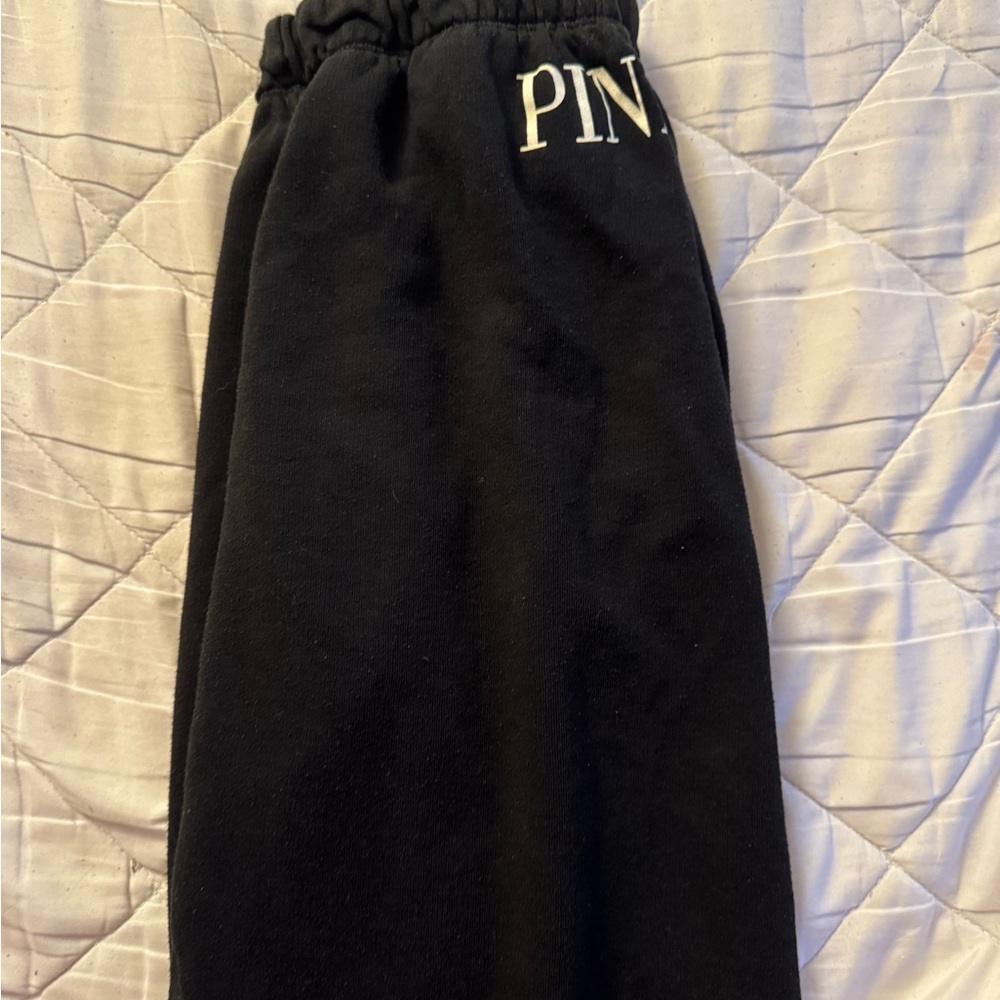 PINK Victoria's Secret Black Lounge Pants